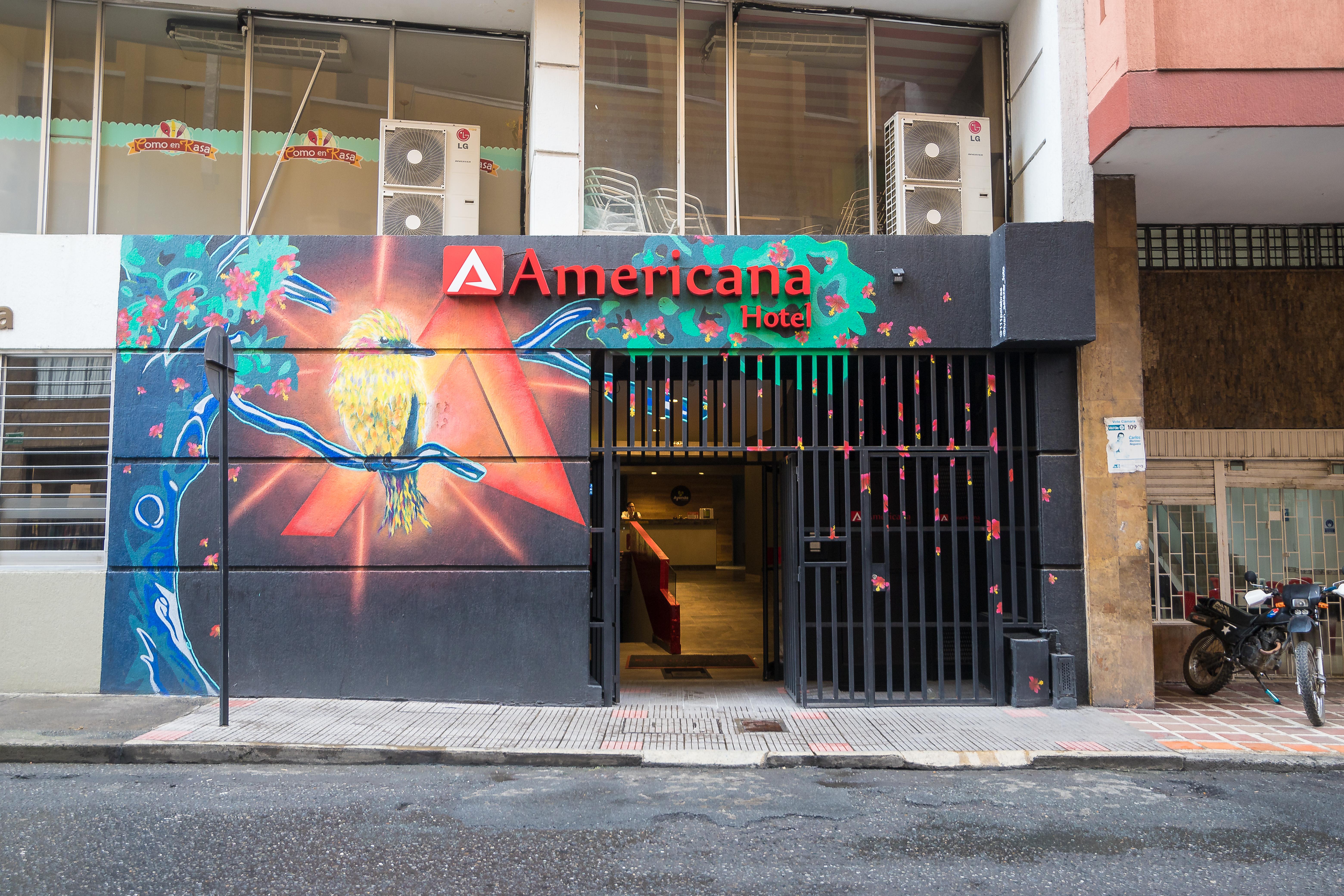 Hotel Americana Cali Bagian luar foto